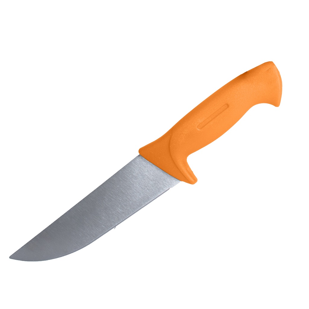 Couteau de chef en acier inoxydable - 18 cm Manche Orange