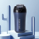 Mug Thermos Coffee en acier inoxydable 400ml - Bleu