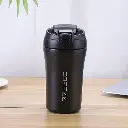 Mug Thermos Coffee en acier inoxydable 400ml - Noir