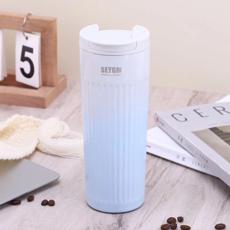Mug Thermos Seygm en acier inoxydable 500ml - Bleu