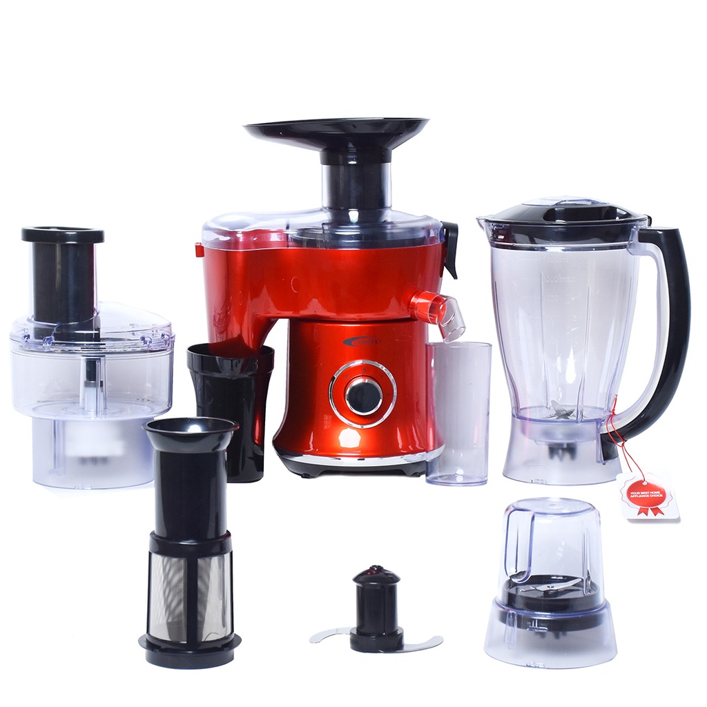 Robot Multifonction 10en1 Florence - 400W - Rouge 