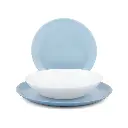 Service à Table Luminarc 18 Pièces Diwali Light Blue