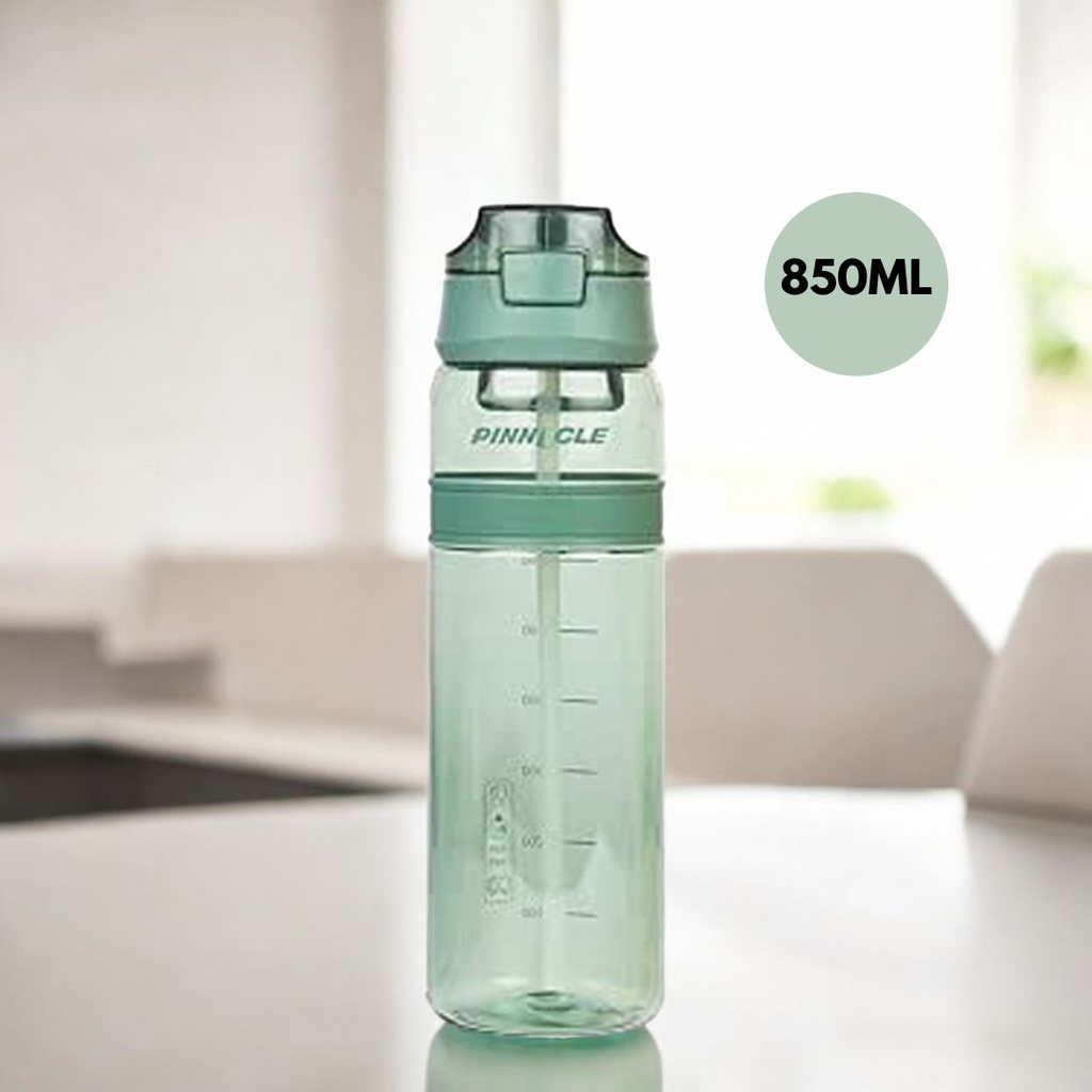 [MBM20371] Bouteille d'eau Pinnacle 850 ml Vert