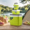 Pack De 3 Glacières - Pinnacle - Isolé Portable – BPA Free – 25L/4.5L/2L - Vert