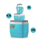 Pack De 3 Glacières - Pinnacle - Isolé Portable – BPA Free – 25L/4.5L/2L - Bleu