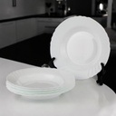 Lot De 6 Assiettes Creuses Bormioli Rocco Ebro 24 Cm