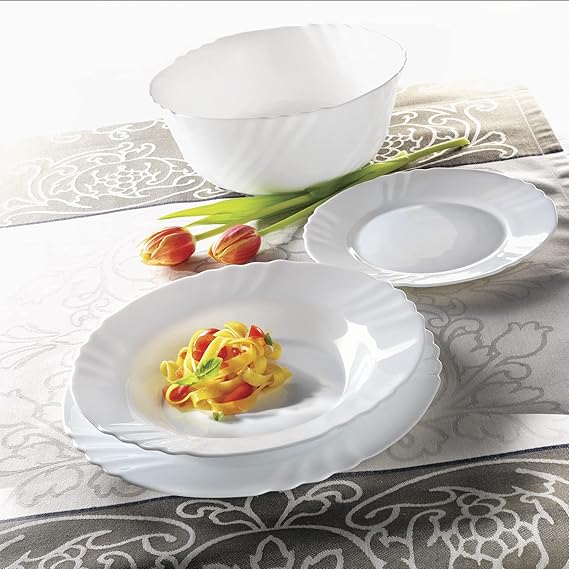 Lot De 3 Plats Rond Bormioli Rocco Ebro 32 Cm