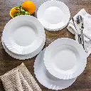 Lot De 3 Plats Rond Creux Bormioli Rocco Ebro 32 Cm