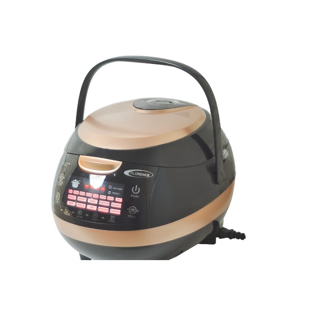 Multi-Cuiseur Électrique - Florence 18 en1-860W - Noir Gold