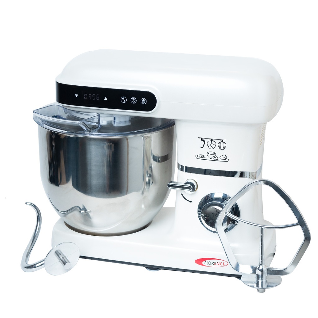 Robot Pétrin Florence 10L - 2200W - Blanc