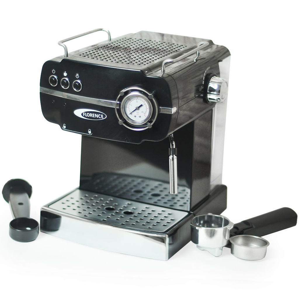 Machine À Café Expresso Cappuccino Latté Florence - 1050W - 1,5 L  