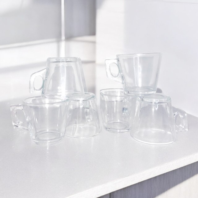 [MBM0705] Ensemble De 6 Verres à Café Nespresso - 9 cl 