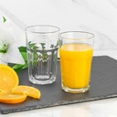 Ensemble de 3 Tasses en Verre Azur Glass - 35 cL