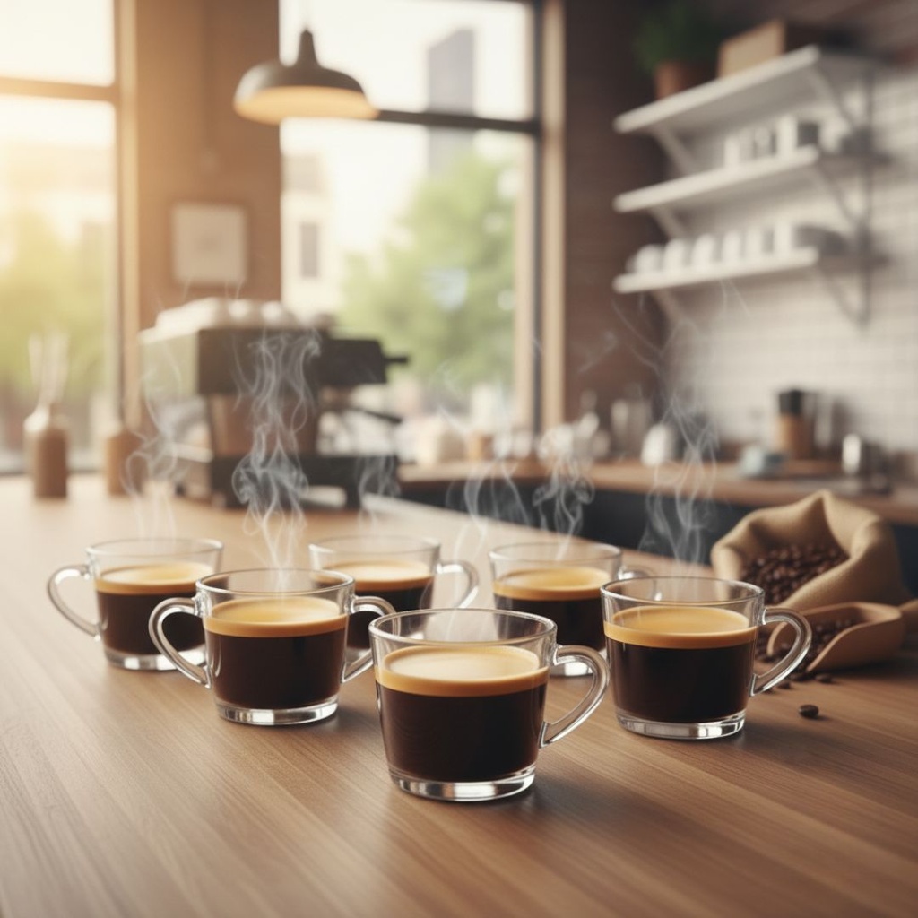 Pack De 6 Verres à Café Nespresso 17,5 cl  