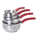 Ensemble de 4 casseroles Inox Royal