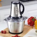 Hachoir Electrique Golden House 3L 700W Inox - Noir