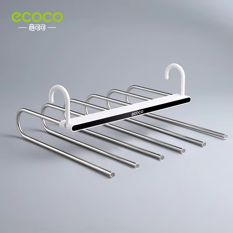 ECOCO – Porte-vêtements 6en1 NOIR 