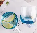 Lot de 6 Verres Deli Glassware Teinté Bleu 190ml