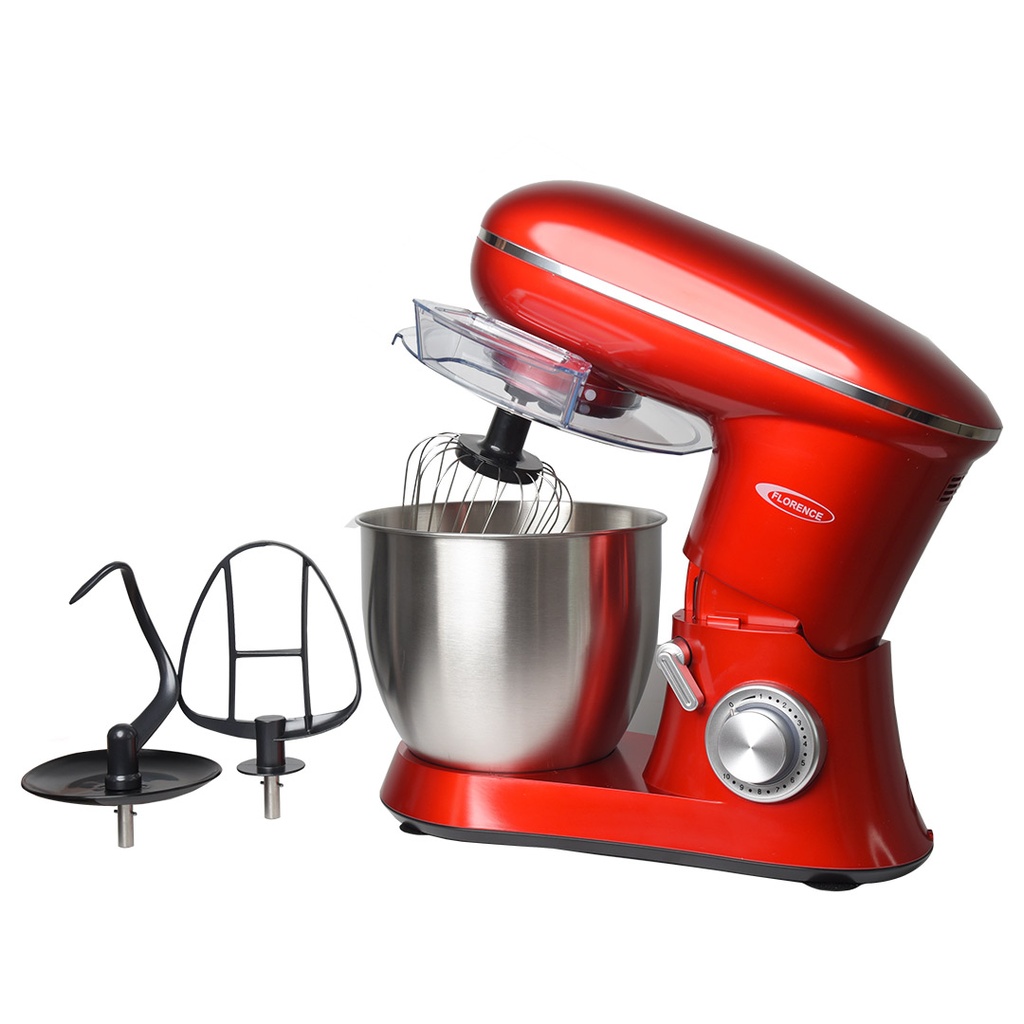 Robot Pétrin Florence 6,5L 1600W Rouge