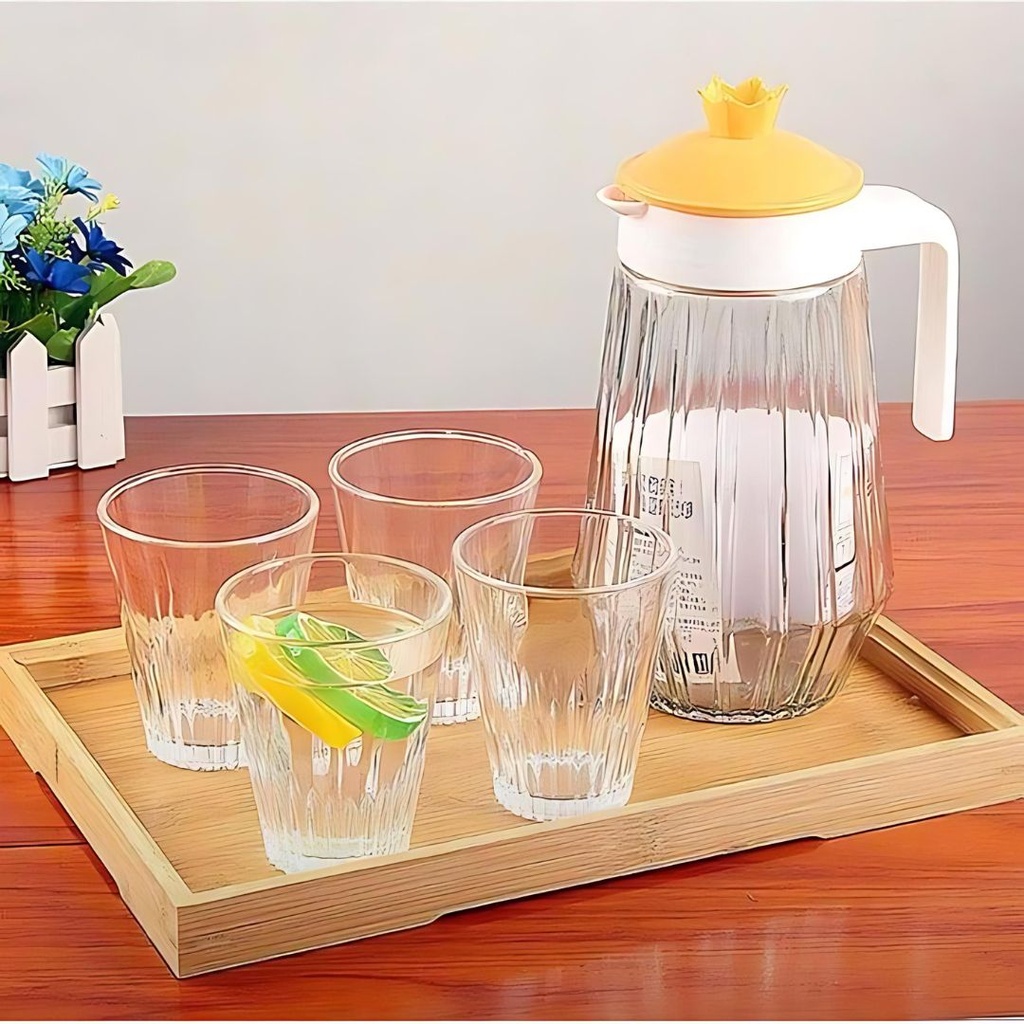 [SAI0009] Service À Boisson 5 Pièces Avec Carafe