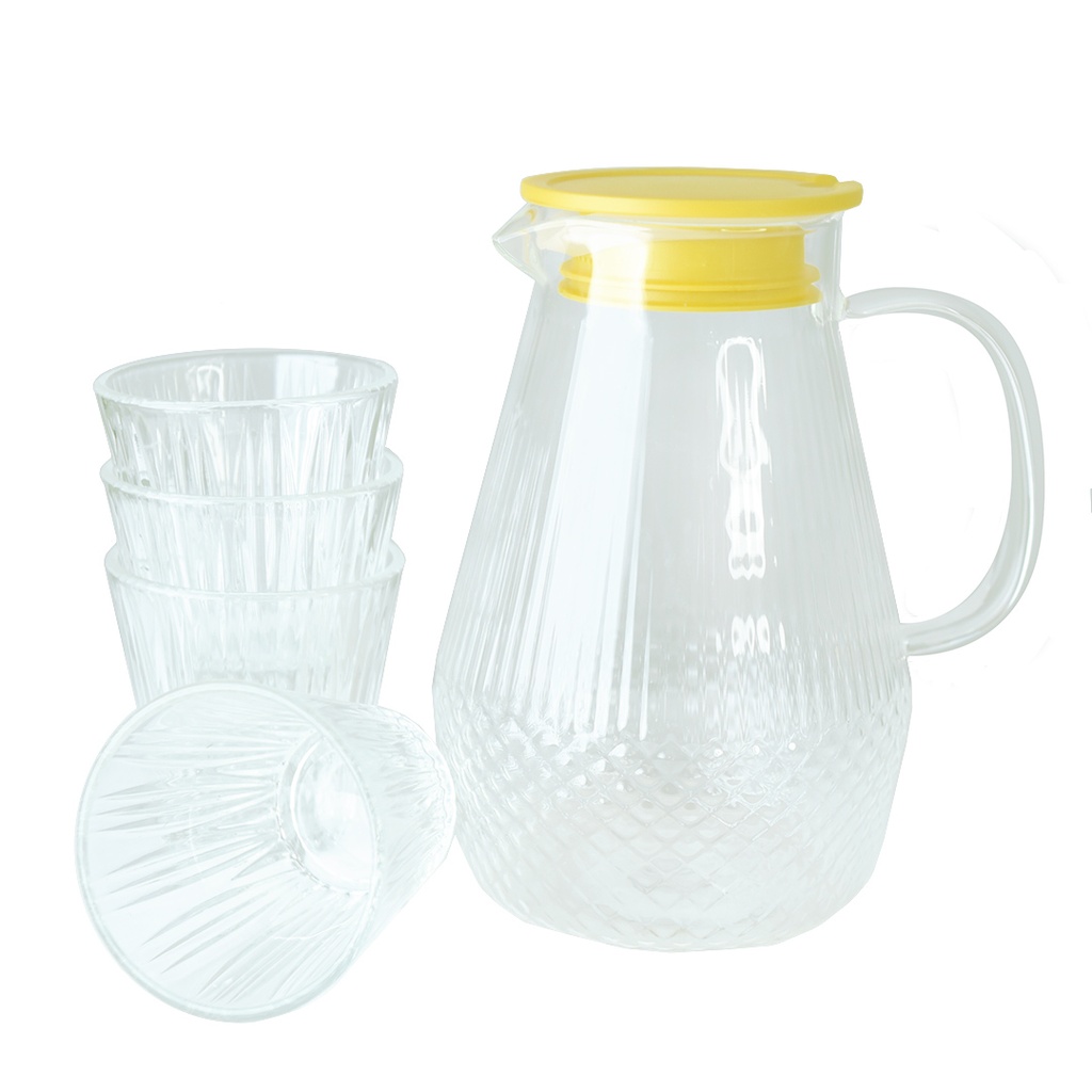 [SAI0010] Service À Boisson 5 Pièces Transparent