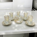 Service à Thé en verre 12 Pièces (M2)