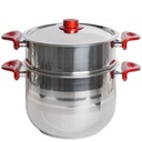 Couscoussier Inox 18/10 ROYAL 8 Litres 24 cm