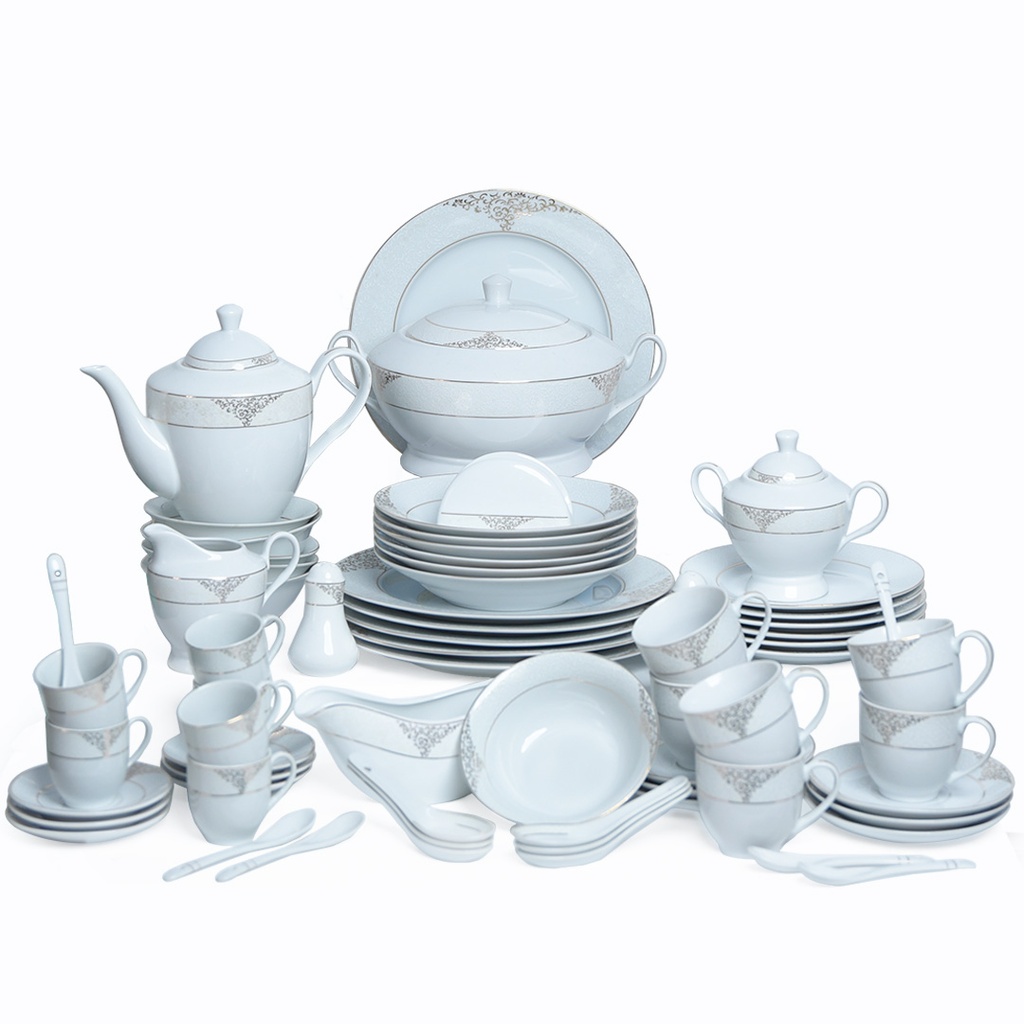 Service à Table en Porcelaine 72 Pièces Bravo (M1)