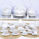 Service à Table en Porcelaine 71 Pièces Bravo (M3)