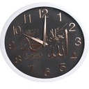 Horloge murale ronde 28 cm (M4)
