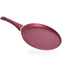 Crêpière Granite Lines 28cm Rouge