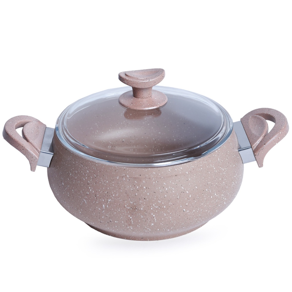 Marmite Granite Lines 22 cm Beige 3,1L