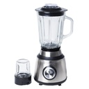 Blender Avec Grinder 2en1 Lexical 600W Bol en verre 1500ml Silver