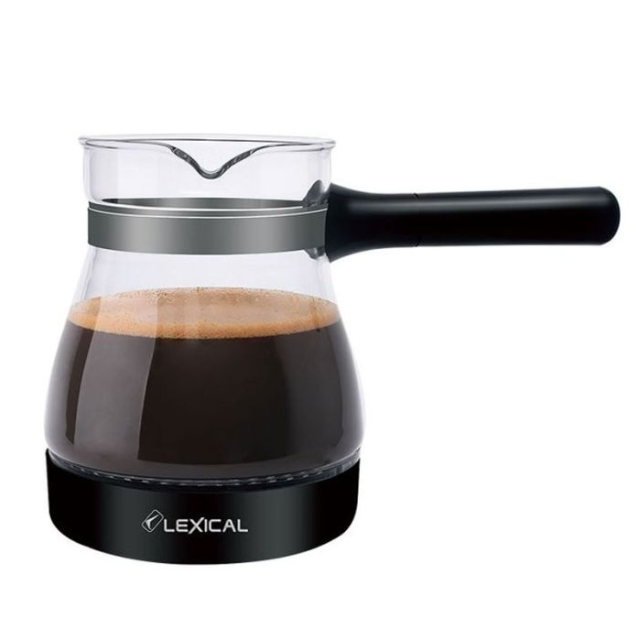 [D-LGP-0502] Cafetière à Café Turc Lexical 500W Noir 0,5L