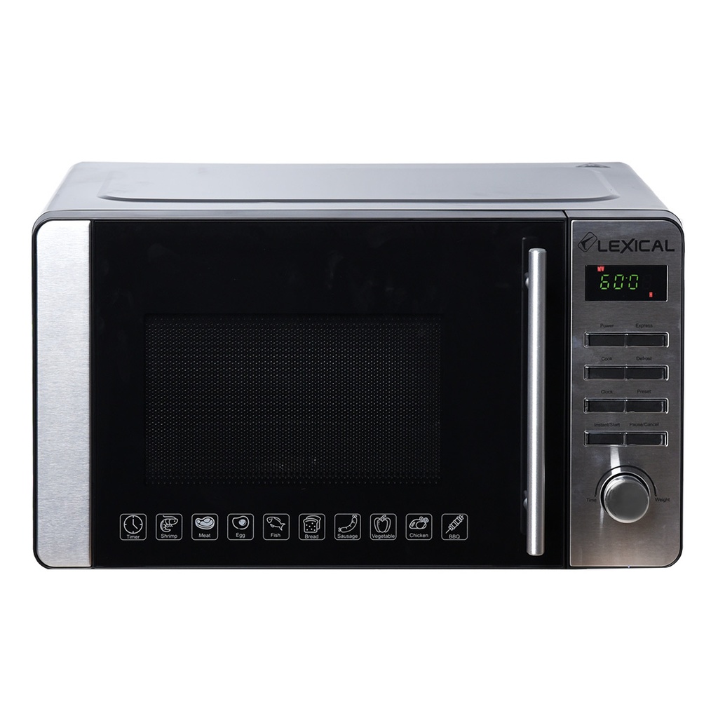 [D-LMV-9015] Micro-Onde Dégital Lexical 1280W 20L Noir Silver