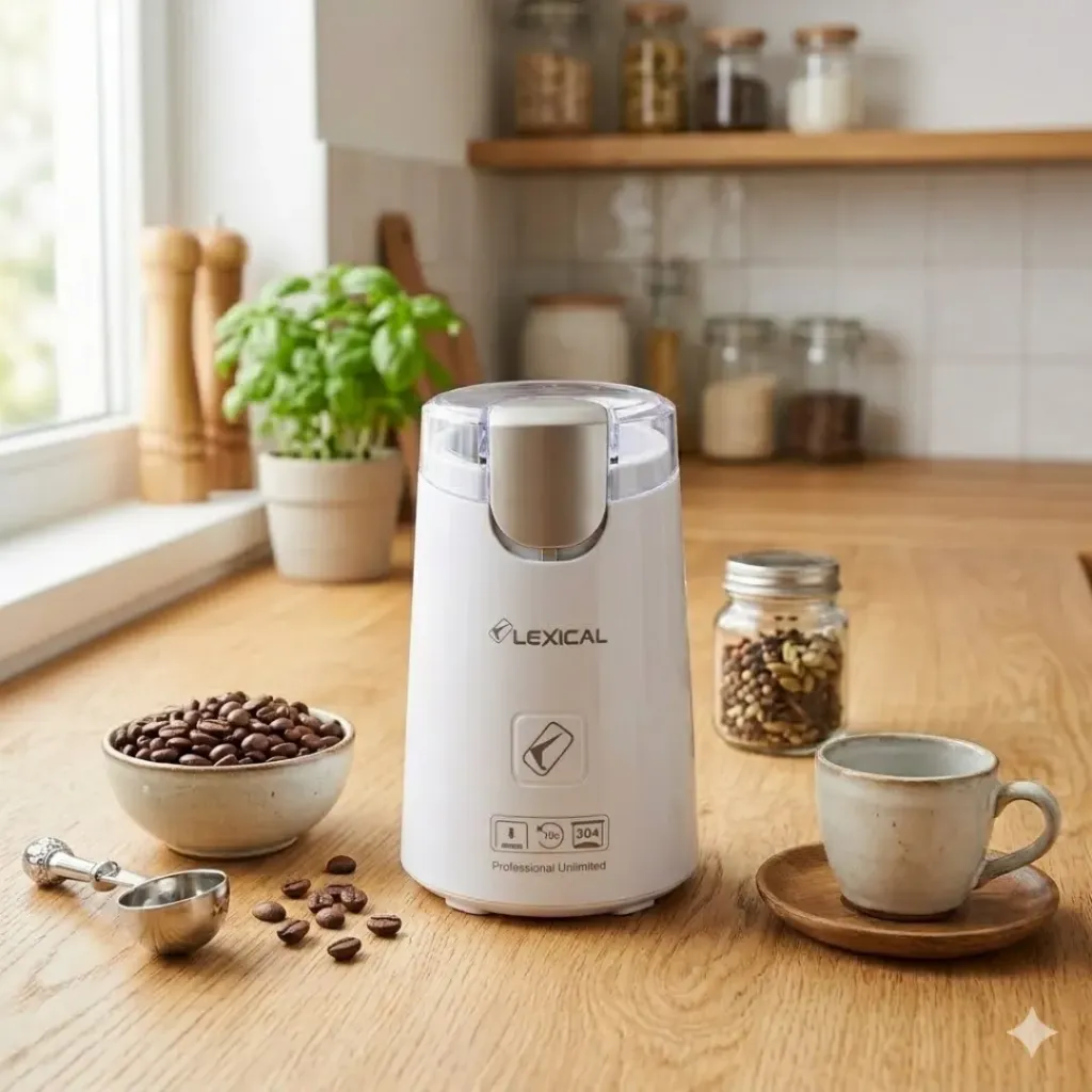 [D-LCG-0703B] Moulin A Café Lexical 250W Blanc
