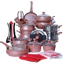 Service Granite Lines 34 pièces Rose Gold