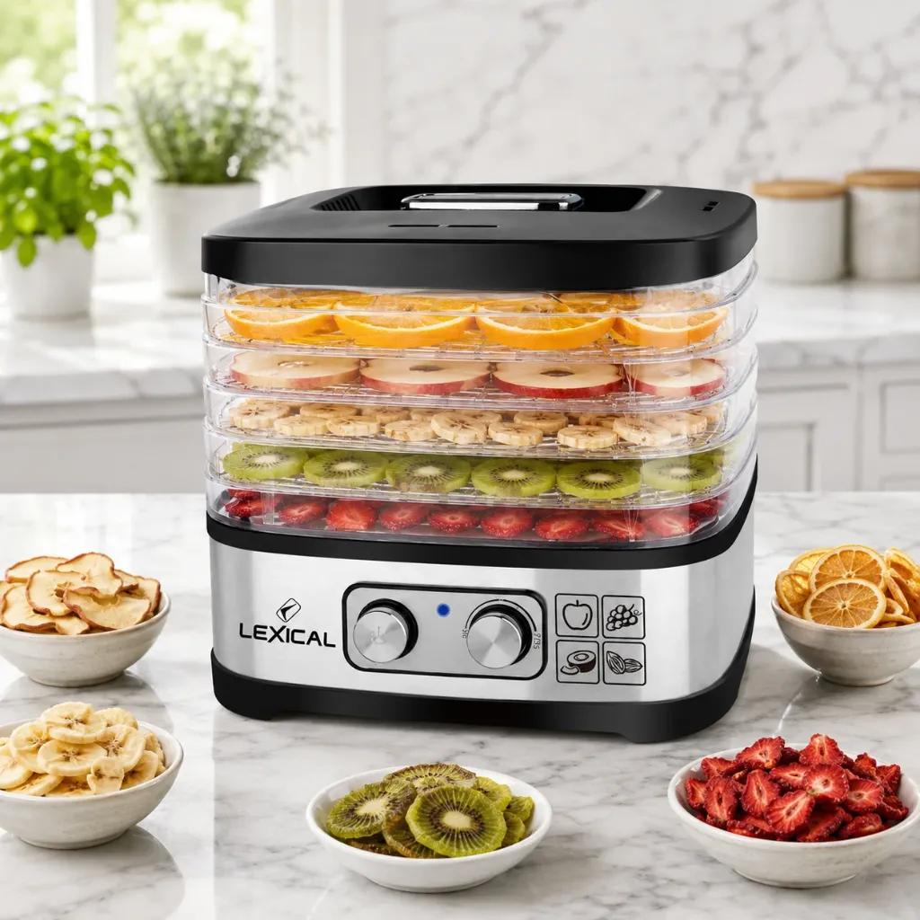 [D-LFD-3801] Déshydrateur Alimentaire Electrique A 5 Etages Lexical 240W