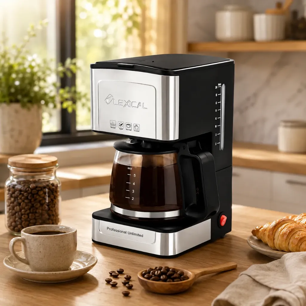 [D-LEM-0633] Machine à Café Électrique Lexical 700W 600ml