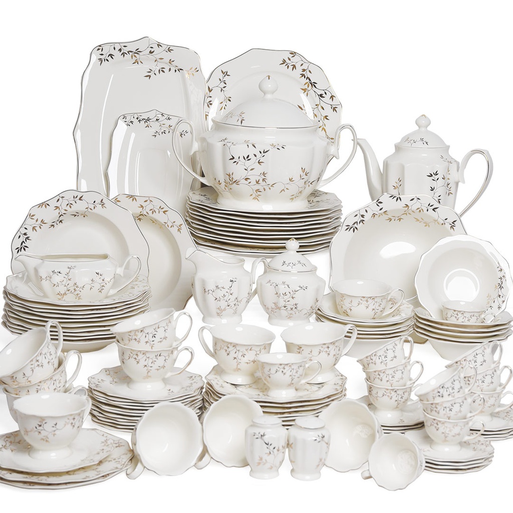 Service a Table en Porcelaine 109 Pièces Thomas