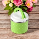 Boite a repas isotherme Rond 500ML Vert