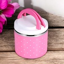 Boite a repas isotherme Rond 800ML Rose