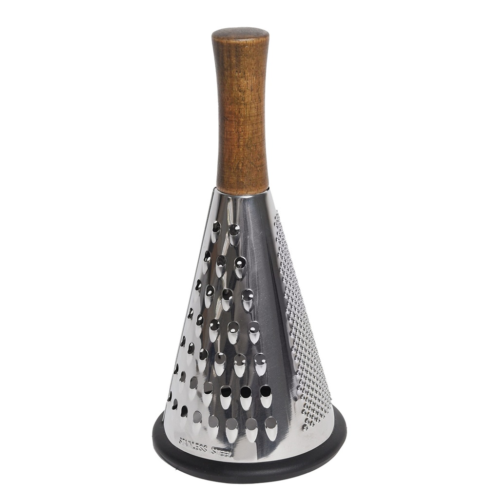 Râpe Fromage et Légumes Pyramide Shengya 3 faces 24,5 cm