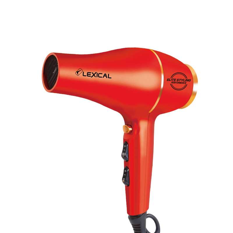 [D-LHD-5061R] Séche Cheveux Lexical 2200W Rouge
