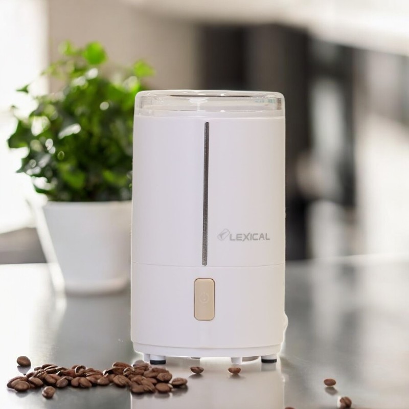 [D-LCG-0701B] Moulin à Café Lexical 200W Blanc