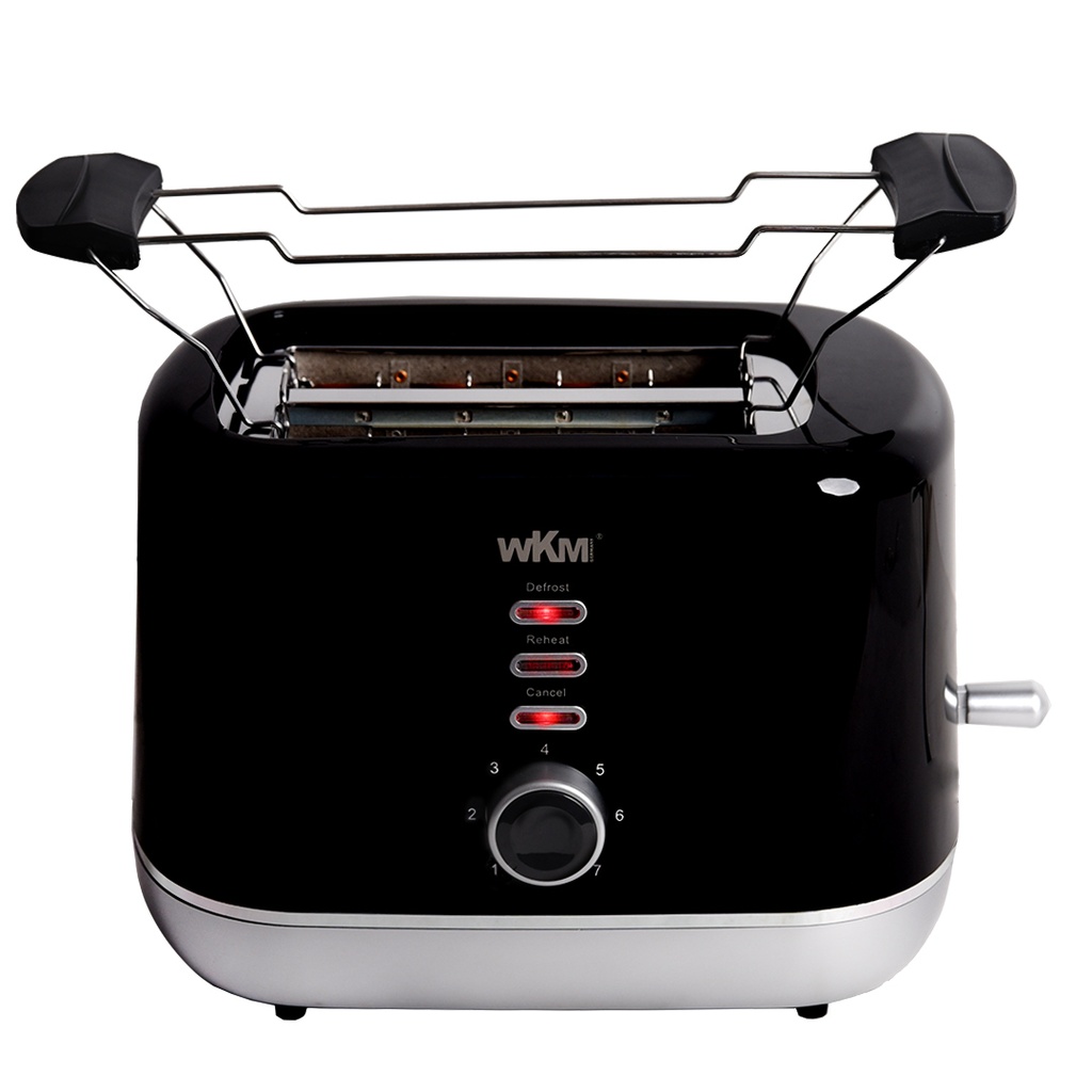 [MG-18501C] Grille Pain WKM 850W Noir