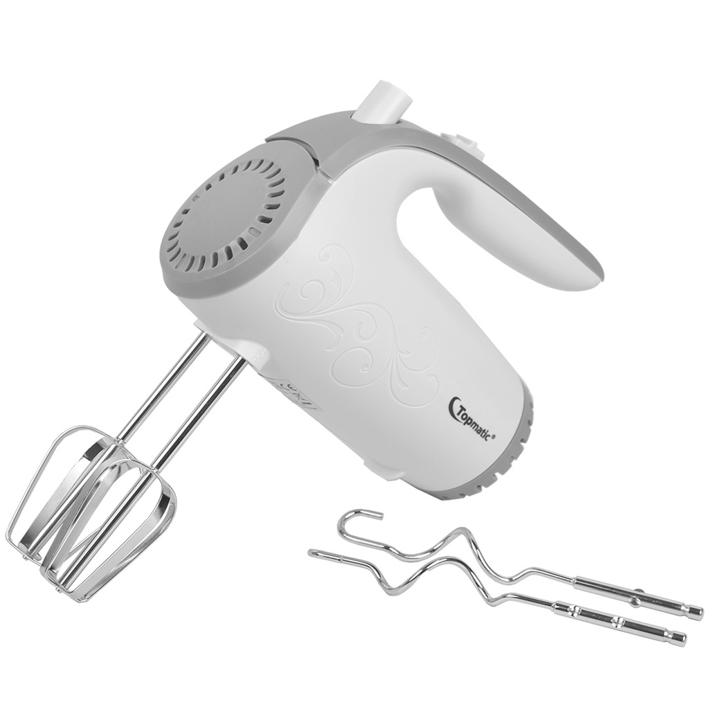 [HM-3002] Batteur Eléctrique Topmatic 250W Blanc