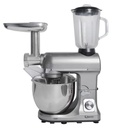 Robot Pétrin Multifonctions 3en1 Topmatic 1800W Silver