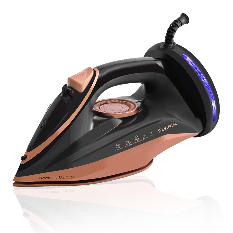 [D-LSI-1015N] Fer a Repasser Sans Fil Lexical 2200W Noir & Bronze