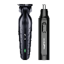 Tondeuse Cheveux et à Poils de Nez Daling Rechargable Professionnel 5W Noir
